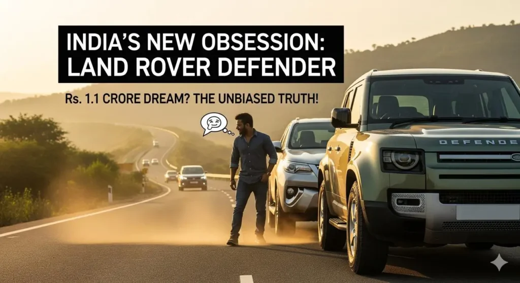 Why Every Fortuner Owner is Secretly Crushing on the Land Rover Defender