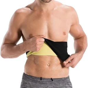Men’s Heat-Trapping Sauna Waist Trimmer – Sweat Belt for Workouts & Weight Loss